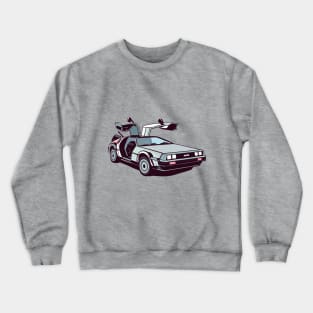 Back to the Future Day - Delorean Crewneck Sweatshirt